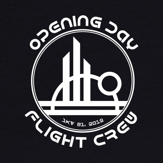 Opening Day, White - Front Only by Heyday Threads